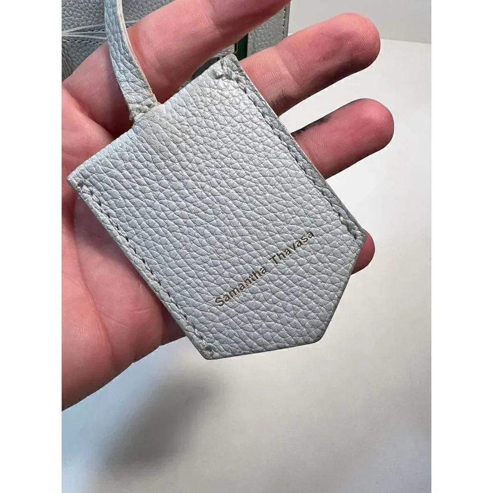 Samantha Thavasa Powder Blue Hand Bag with Sweet Bow